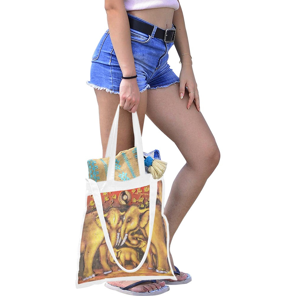 Elephant Canvas Tote Bag - The Cool Collective AU