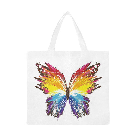 Beautiful Butterfly Canvas Tote Bag | Stylish & Eco-Friendly Carryall - The Cool Collective AU
