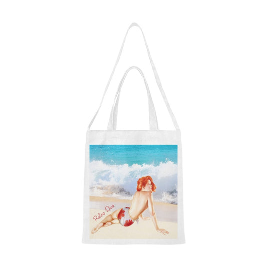 RETRO-DIVA Canvas Tote Bag - The Cool Collective AU