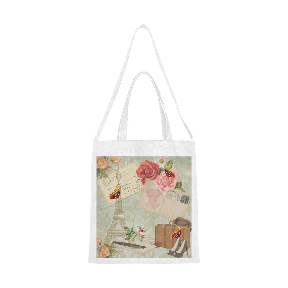 VICTORIAN VINTAGE V Canvas Tote Bag - The Cool Collective AU
