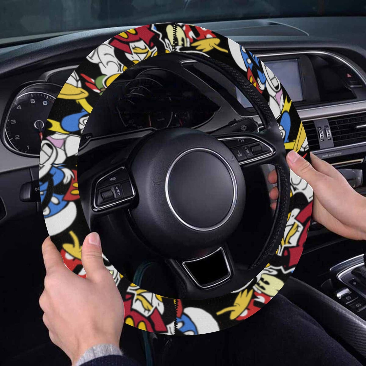 M I C K E Y  M O U S E  Steering Wheel Cover with Elastic Edge - The Cool Collective AU