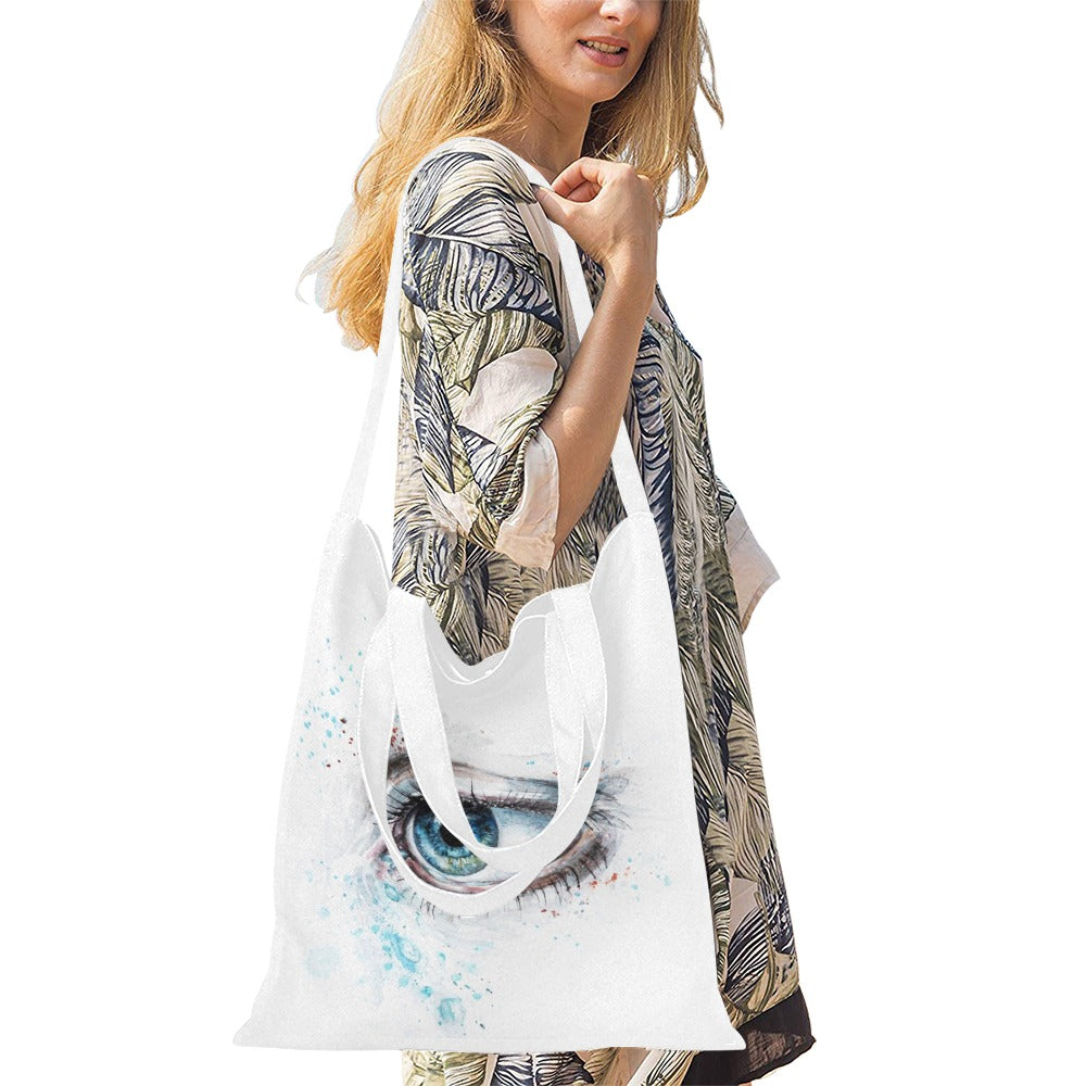 BEDROOM BLUE Canvas Tote Bag - The Cool Collective AU