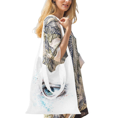 BEDROOM BLUE Canvas Tote Bag - The Cool Collective AU