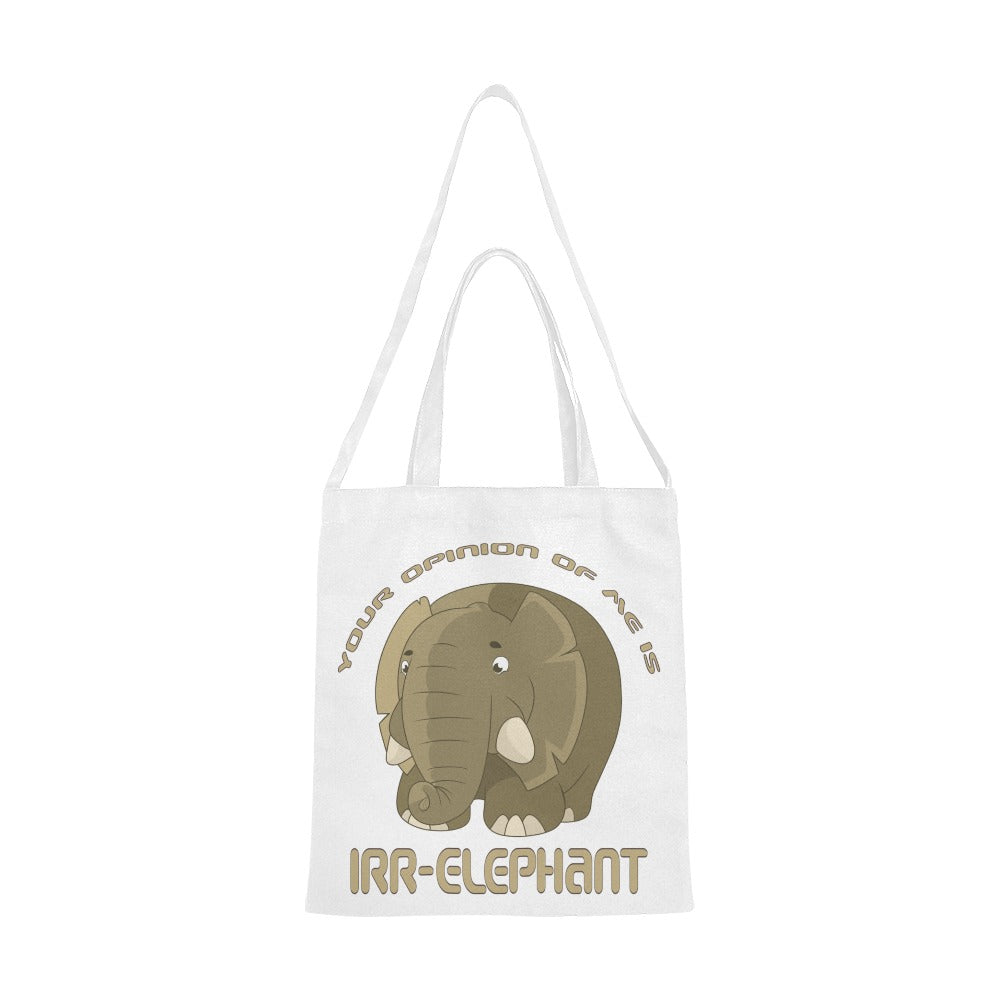 Elephant Canvas Tote Bag - The Cool Collective AU