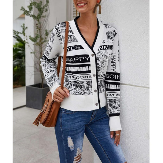 Fashion Cardigan Knit Sweater - The Cool Collective AU