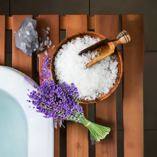 Lavender Scented Magnesium Bath Flakes - The Cool Collective AU