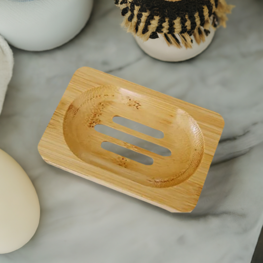 Eco Friendly Bamboo Soap Dish - The Cool Collective AU