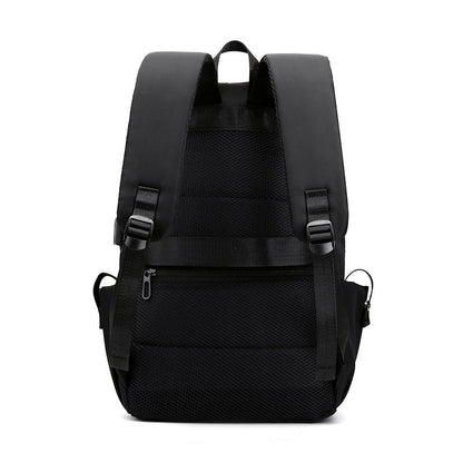 Grey Modern Anti - Theft Laptop Backpack with USB Charging Port - Water - Repellent Travel & Business Bag for 15.6 Inch Laptops - The Cool Collective AU