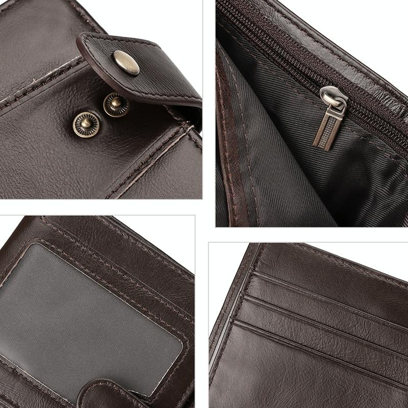 Men Multi - card Anti - magnetic Wallet - Compact Design - The Cool Collective AU