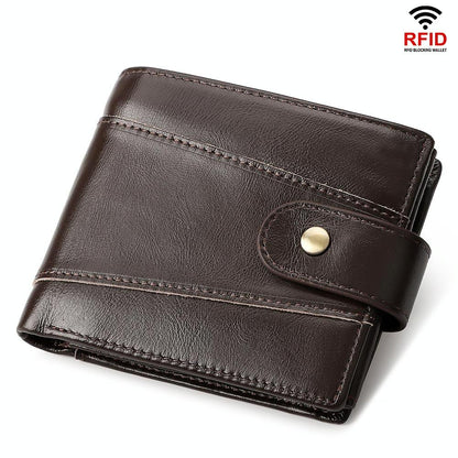 Men Multi - card Anti - magnetic Wallet - Compact Design - The Cool Collective AU
