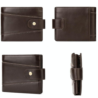 Men Multi - card Anti - magnetic Wallet - Compact Design - The Cool Collective AU