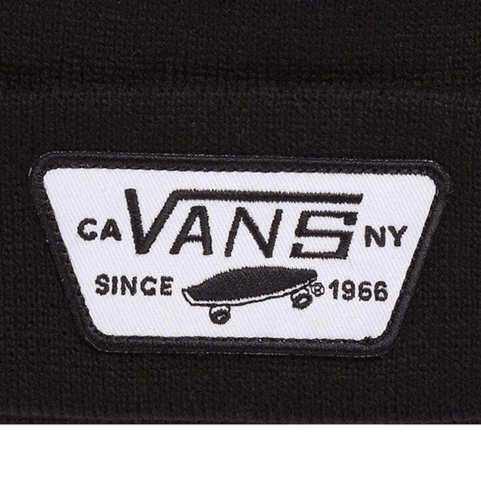 VANS Milford Beanie Warm Winter Knit Hat Ski Cap - Black - The Cool Collective AU