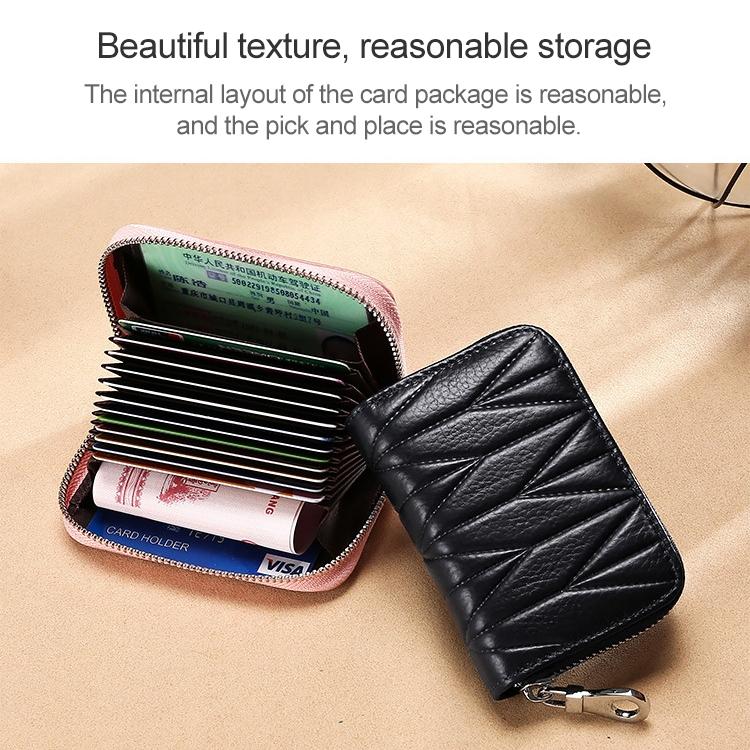 Women Anti Magnetic Leather Rfid Wallet - Dark Blue - The Cool Collective AU