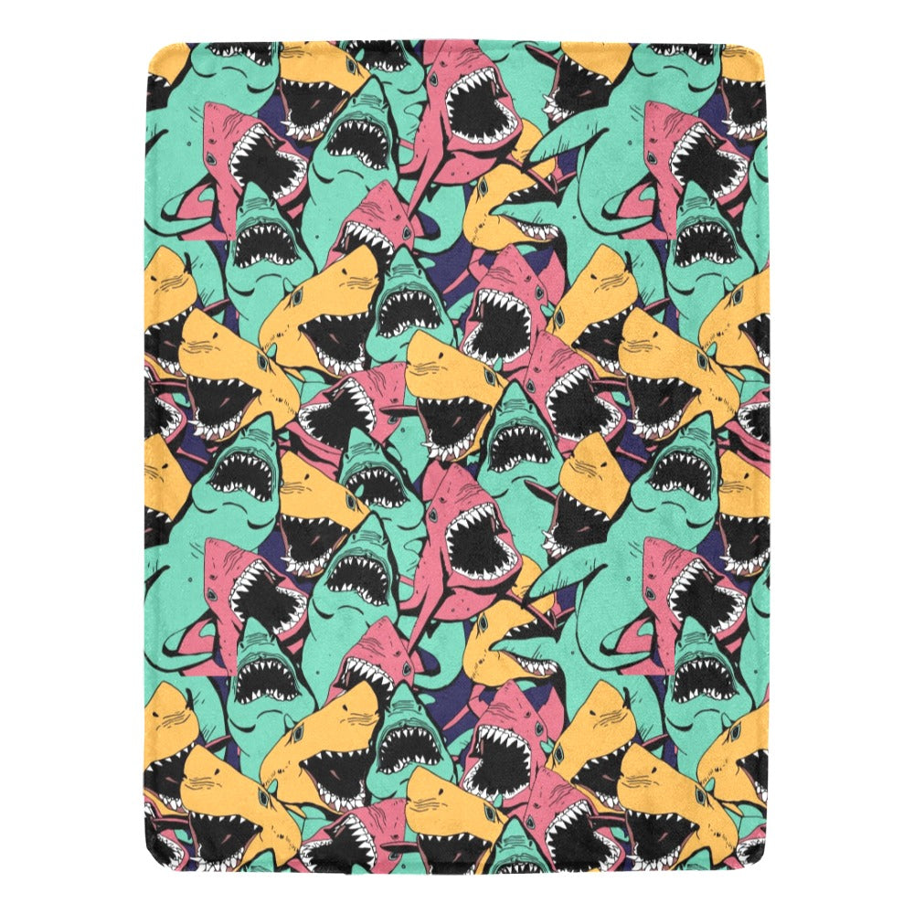 Sharks Ultra-Soft Micro Fleece Blanket - The Cool Collective AU