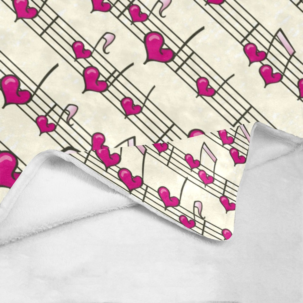 Music Themed Ultra-Soft Micro Fleece Blanket - The Cool Collective AU
