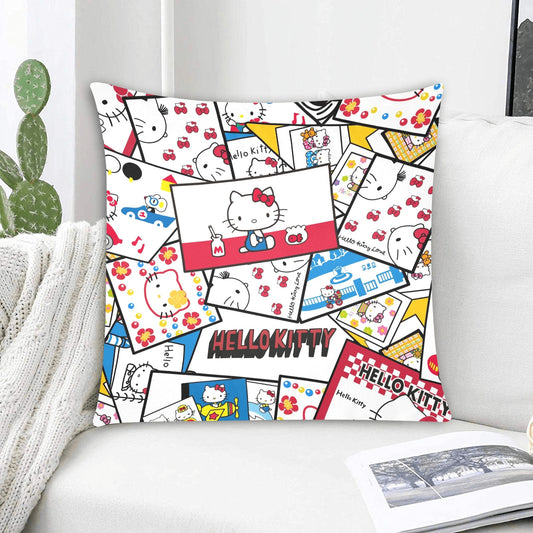 Hello Kitty Zippered Cushion Cover 20"x20" - The Cool Collective AU