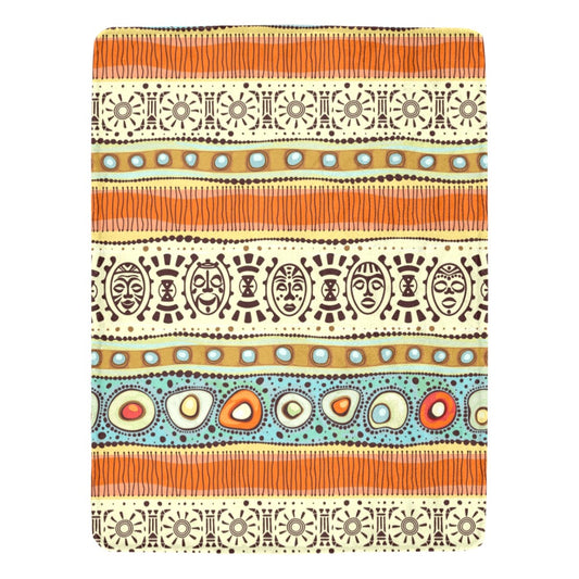 African Aztec Ultra-Soft Micro Fleece Blanket - The Cool Collective AU