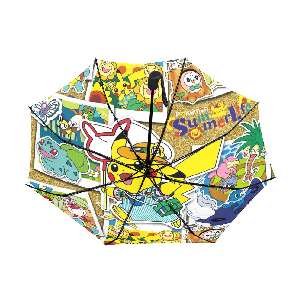 Pokemon Anti-UV Auto-Foldable Umbrella - The Cool Collective AU
