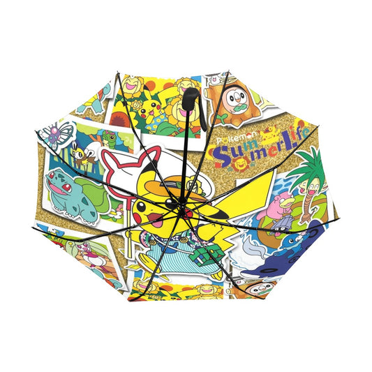 Pokemon Anti-UV Auto-Foldable Umbrella - The Cool Collective AU