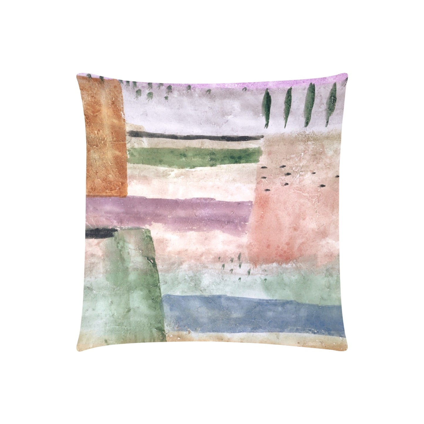 Abstract Zippered Pillow Case 20"x20" - The Cool Collective AU