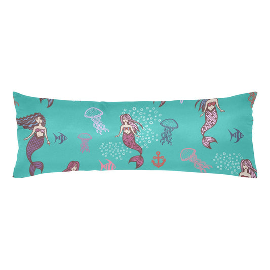 Mermaids Body Pillow Case 20" x 54" - The Cool Collective AU