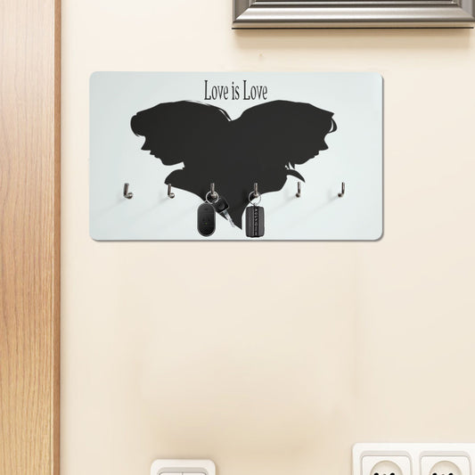 Love is Love Wall Mounted Decor Key Holder - The Cool Collective AU