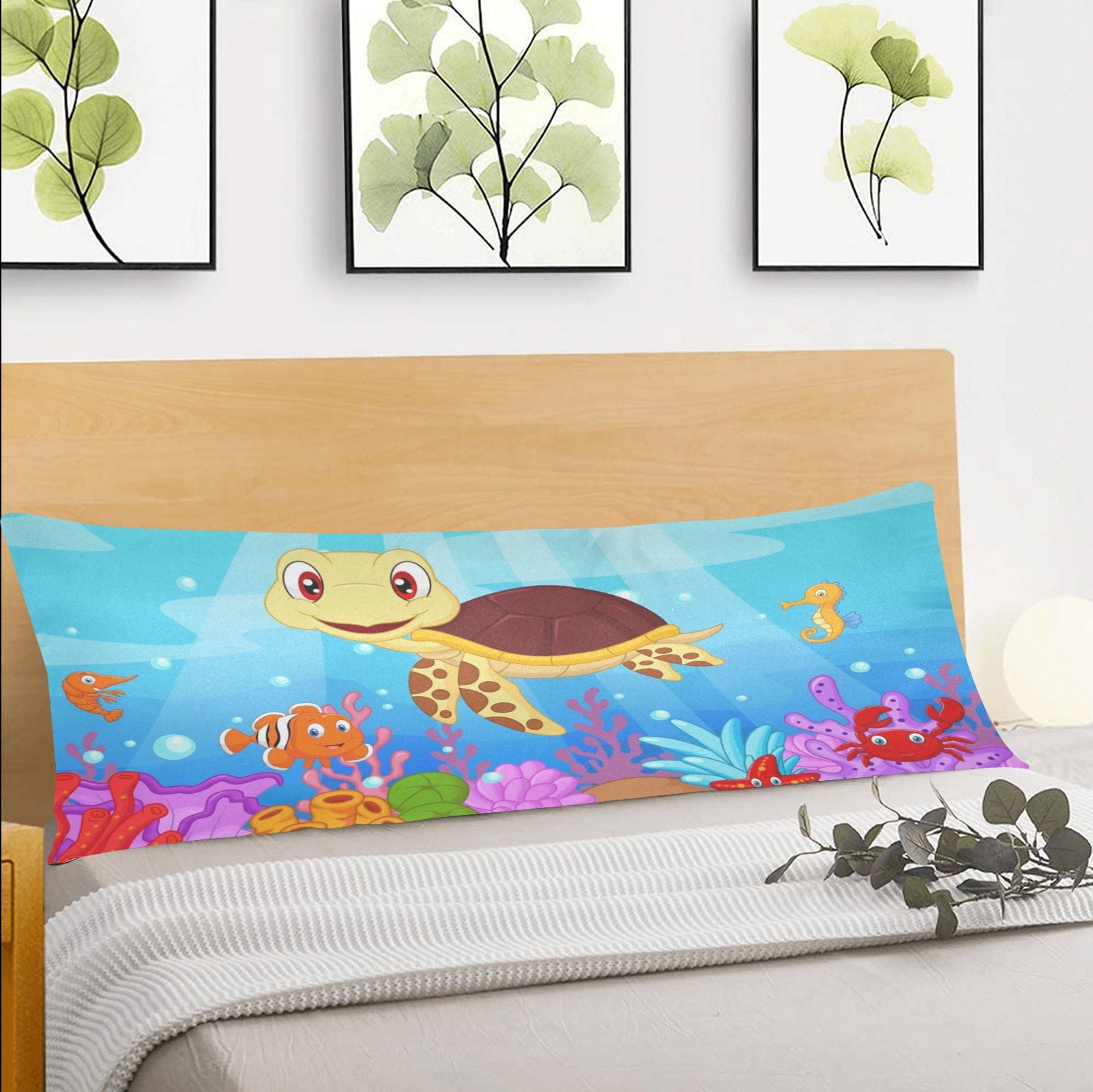 Under the Sea Body Pillow Case 20" x 54" - The Cool Collective AU