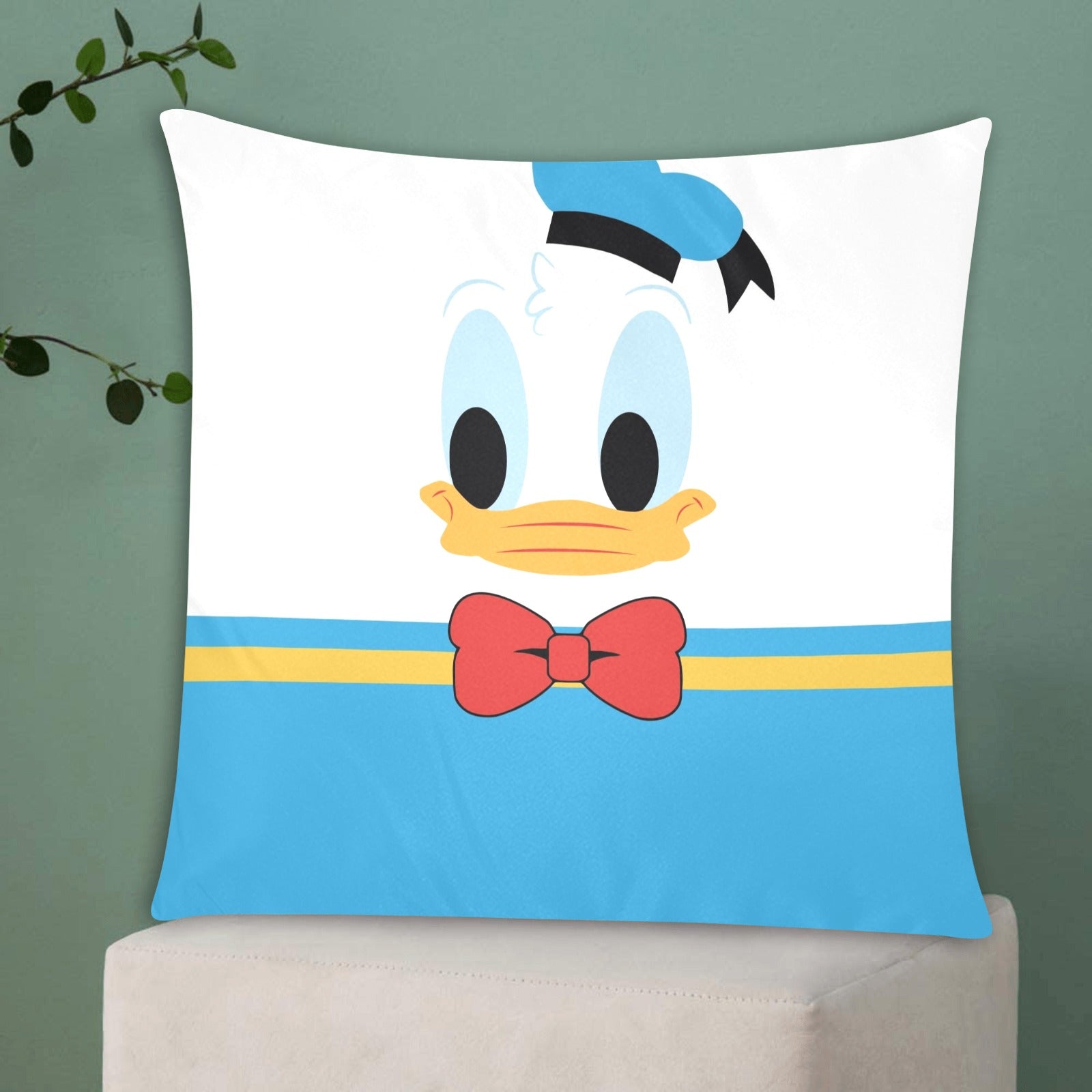 Donald Zippered Cushion Cover 20"x20" - The Cool Collective AU