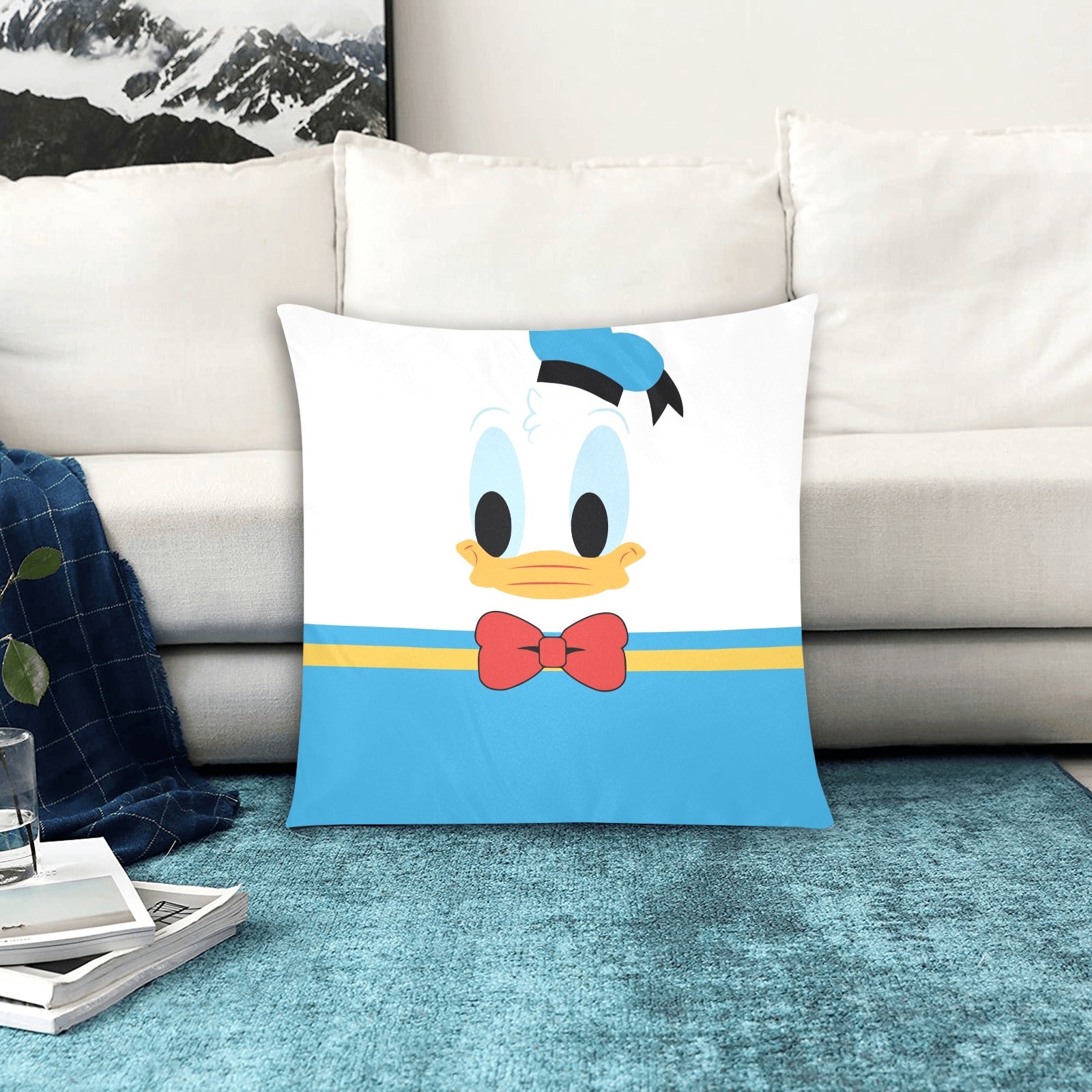 Donald Zippered Cushion Cover 20"x20" - The Cool Collective AU