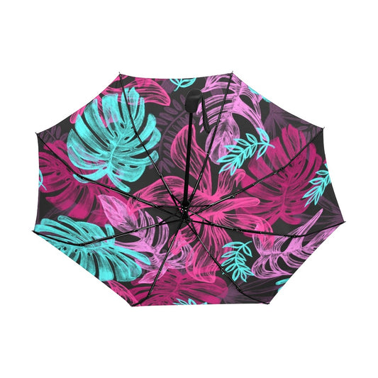Tropical Reds Anti-UV Auto-Foldable Umbrella - The Cool Collective AU