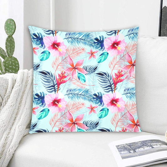 Pink Lily Zippered Cushion Cover 20"x20" - The Cool Collective AU
