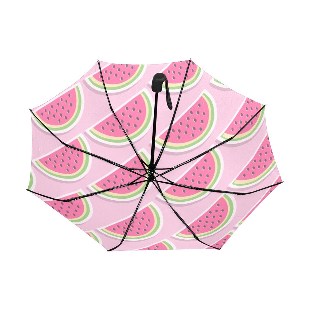 Watermelon Bliss Anti-UV Auto-Foldable Umbrella - The Cool Collective AU