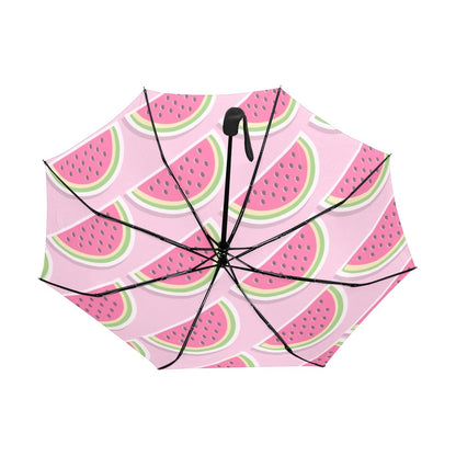 Watermelon Bliss Anti-UV Auto-Foldable Umbrella - The Cool Collective AU