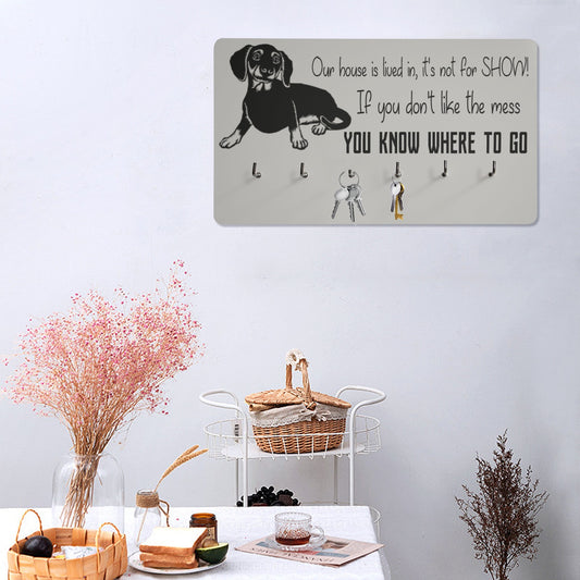 Dachshund Wall Mounted Decor Key Holder - The Cool Collective AU