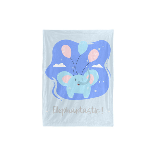 Elephantastic II Baby Blanket - The Cool Collective AU