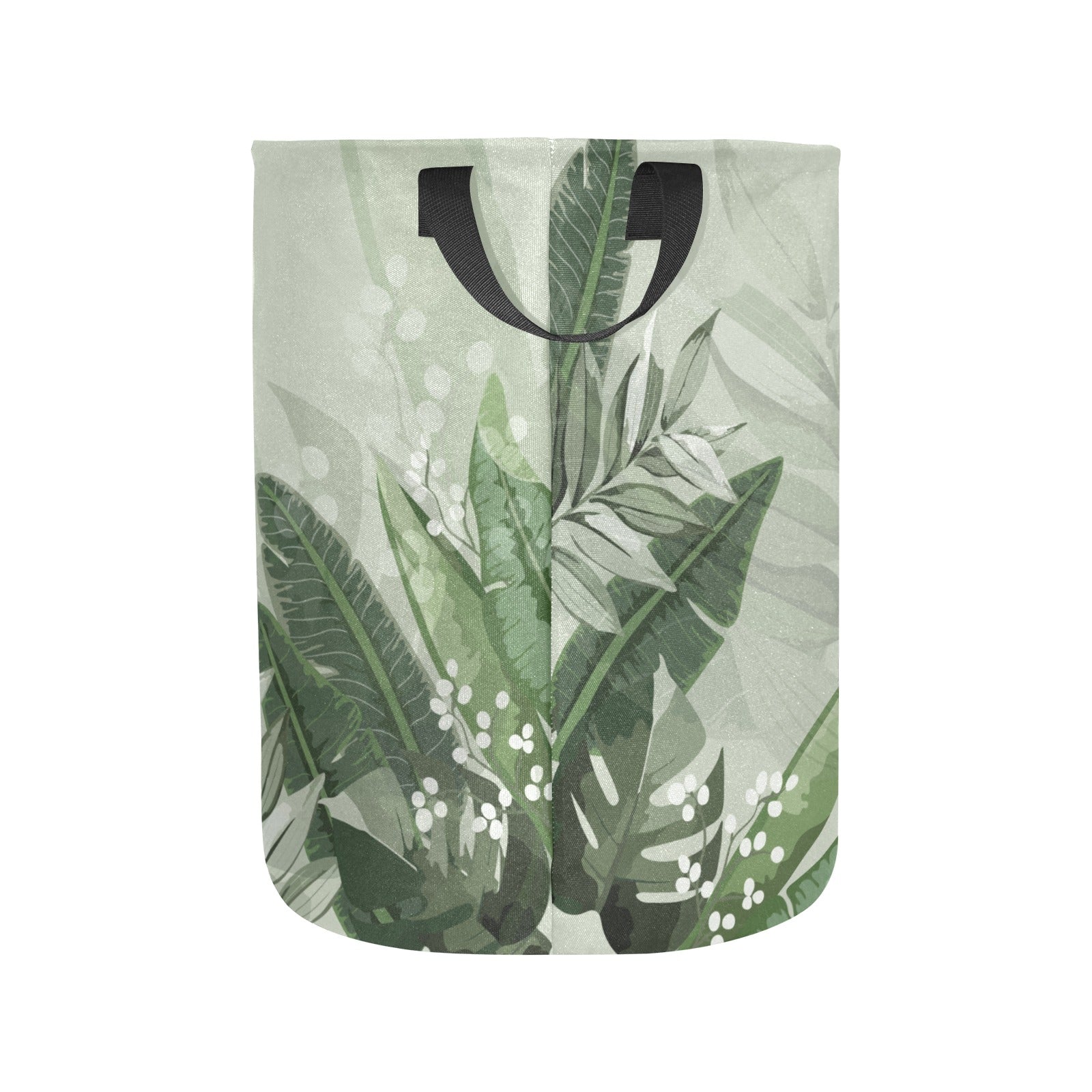 Green Leaves Laundry Basket Laundry Bag - The Cool Collective AU