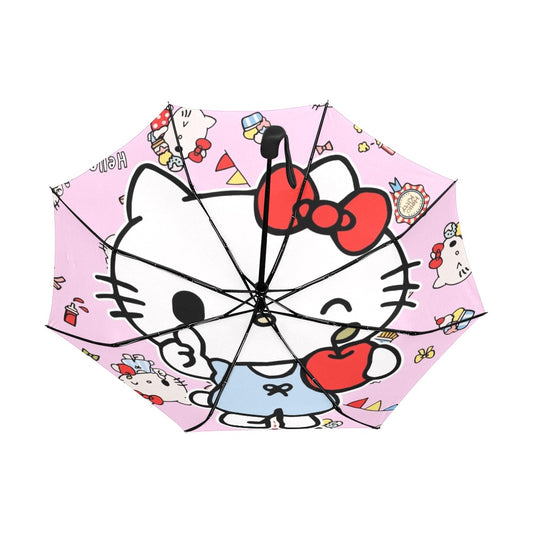 H e l l o  K i t t y Anti-UV Auto-Foldable Umbrella - The Cool Collective AU