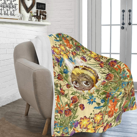 Bumble Bee Ultra-Soft Micro Fleece Blanket - The Cool Collective AU