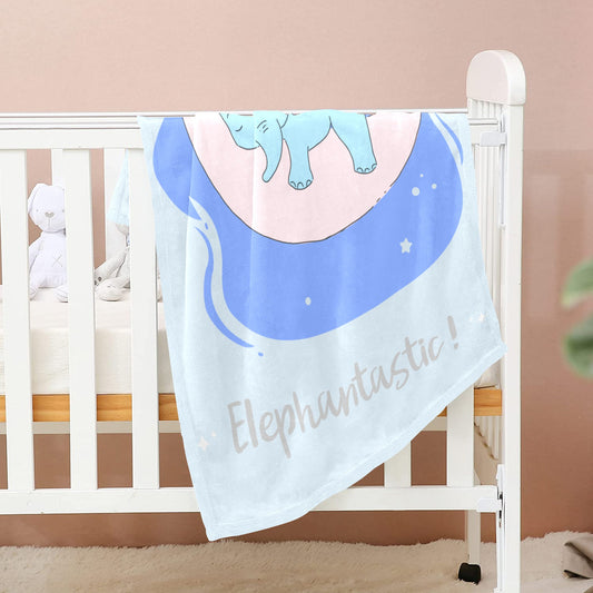 Elephantastic Baby Blanket - The Cool Collective AU