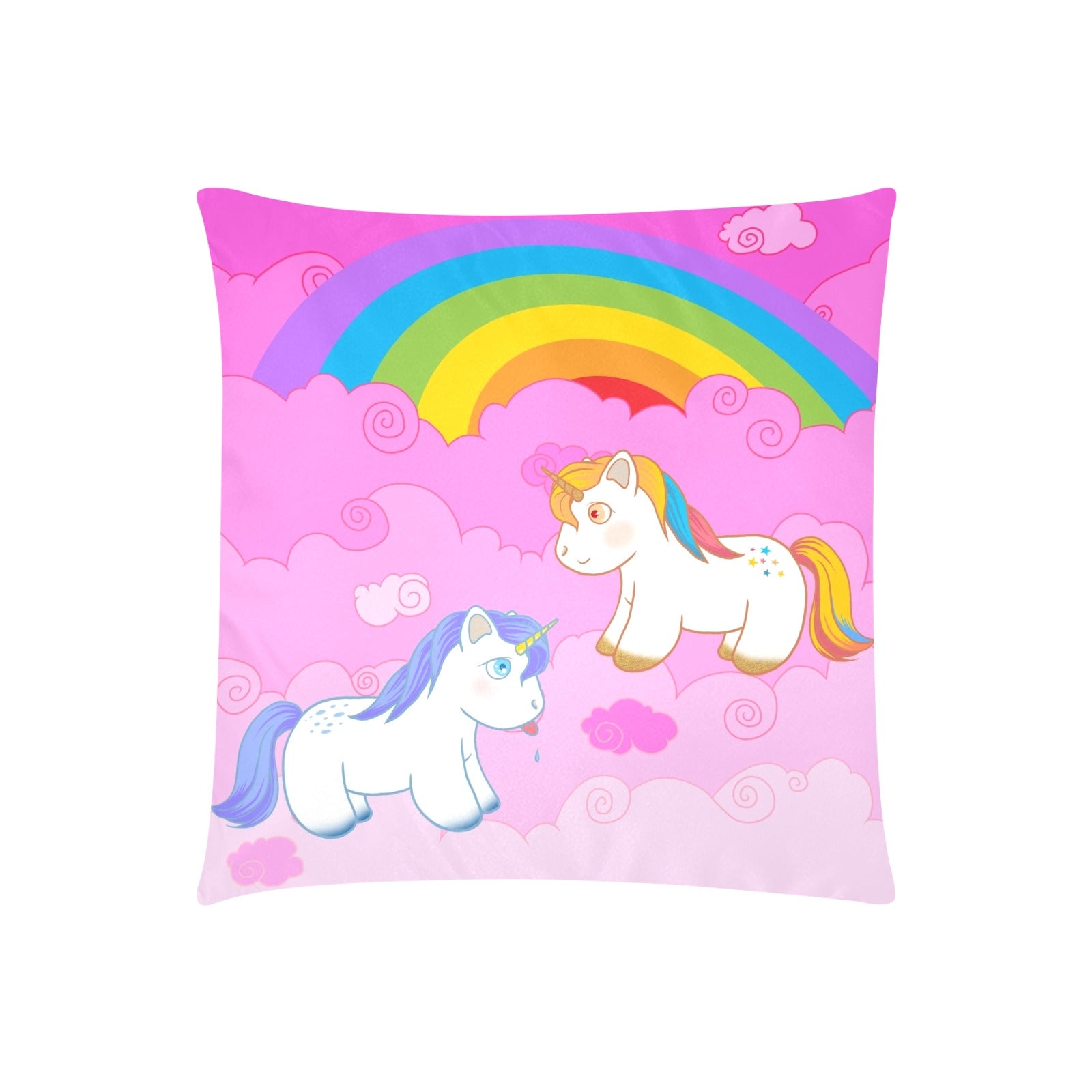 Unicorn Zippered Cushion Cover 20"x20" - The Cool Collective AU