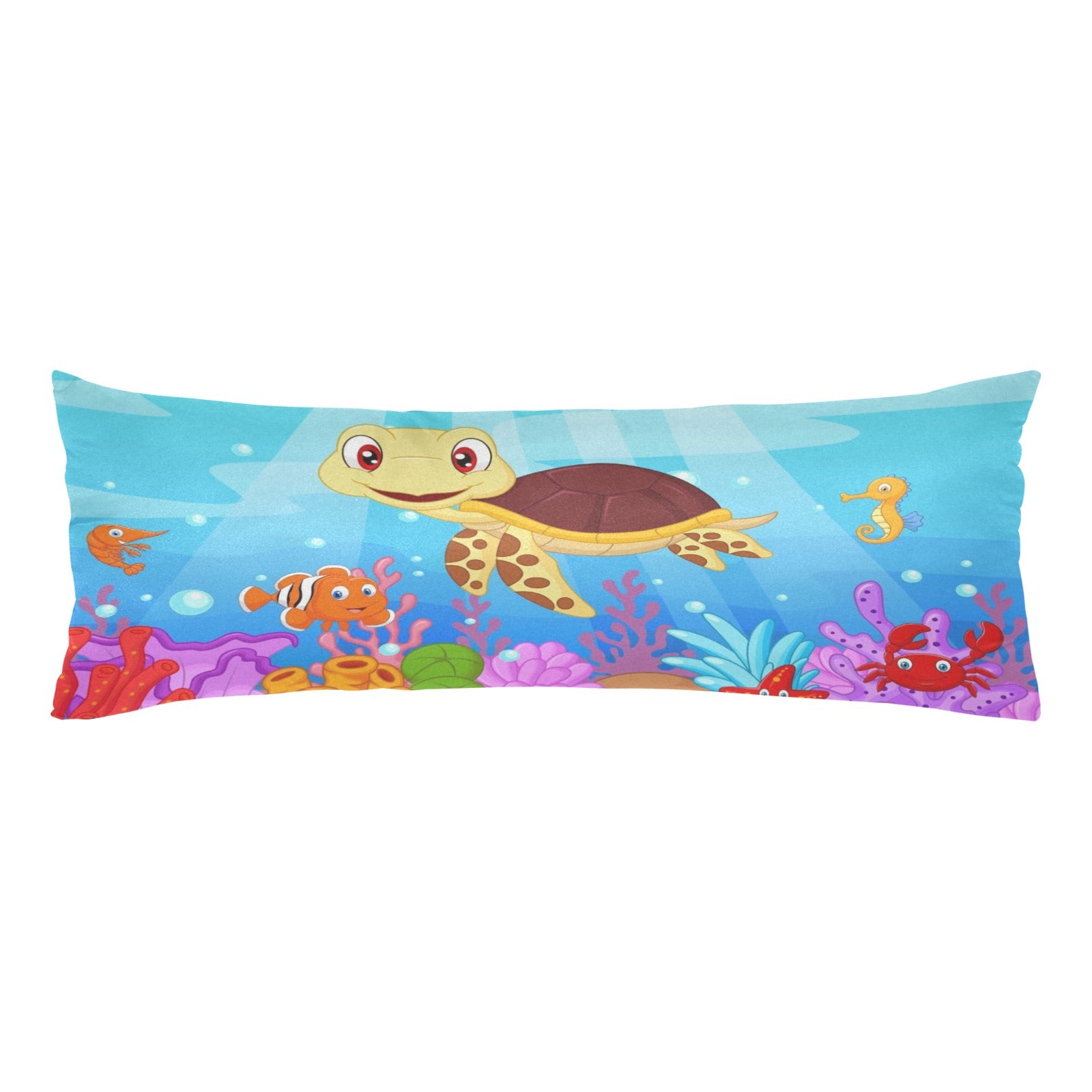 Under the Sea Body Pillow Case 20" x 54" - The Cool Collective AU