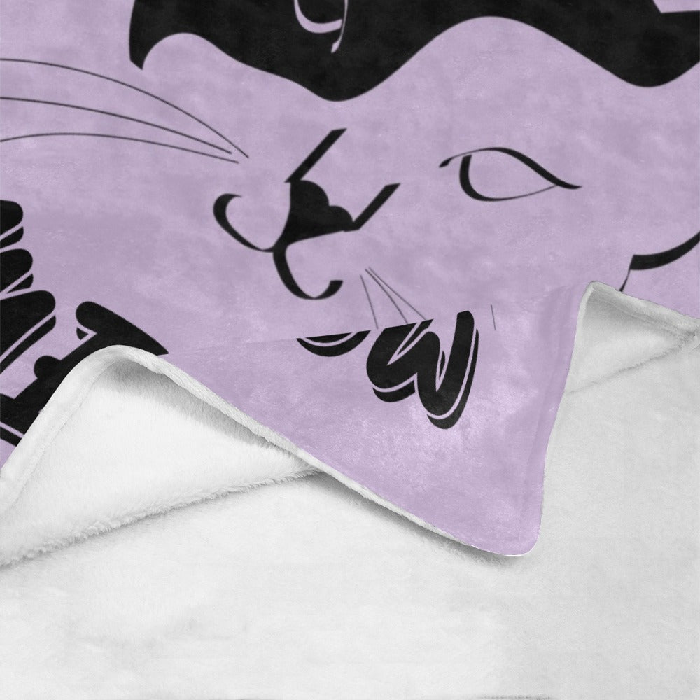 Meow Ultra-Soft Micro Fleece Blanket - The Cool Collective AU