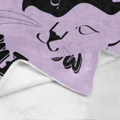 Meow Ultra-Soft Micro Fleece Blanket - The Cool Collective AU