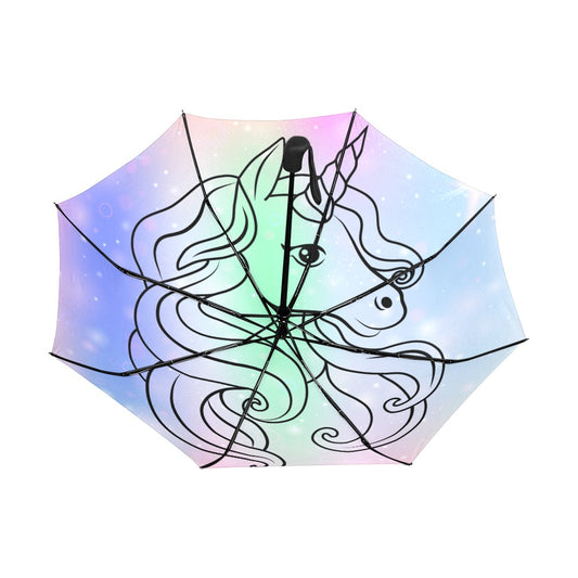 Unicorn Anti-UV Auto-Foldable Umbrella - The Cool Collective AU