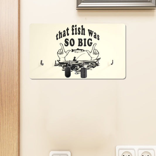 That Fish Was So Big Wall Mounted Decor Key Holder - The Cool Collective AU