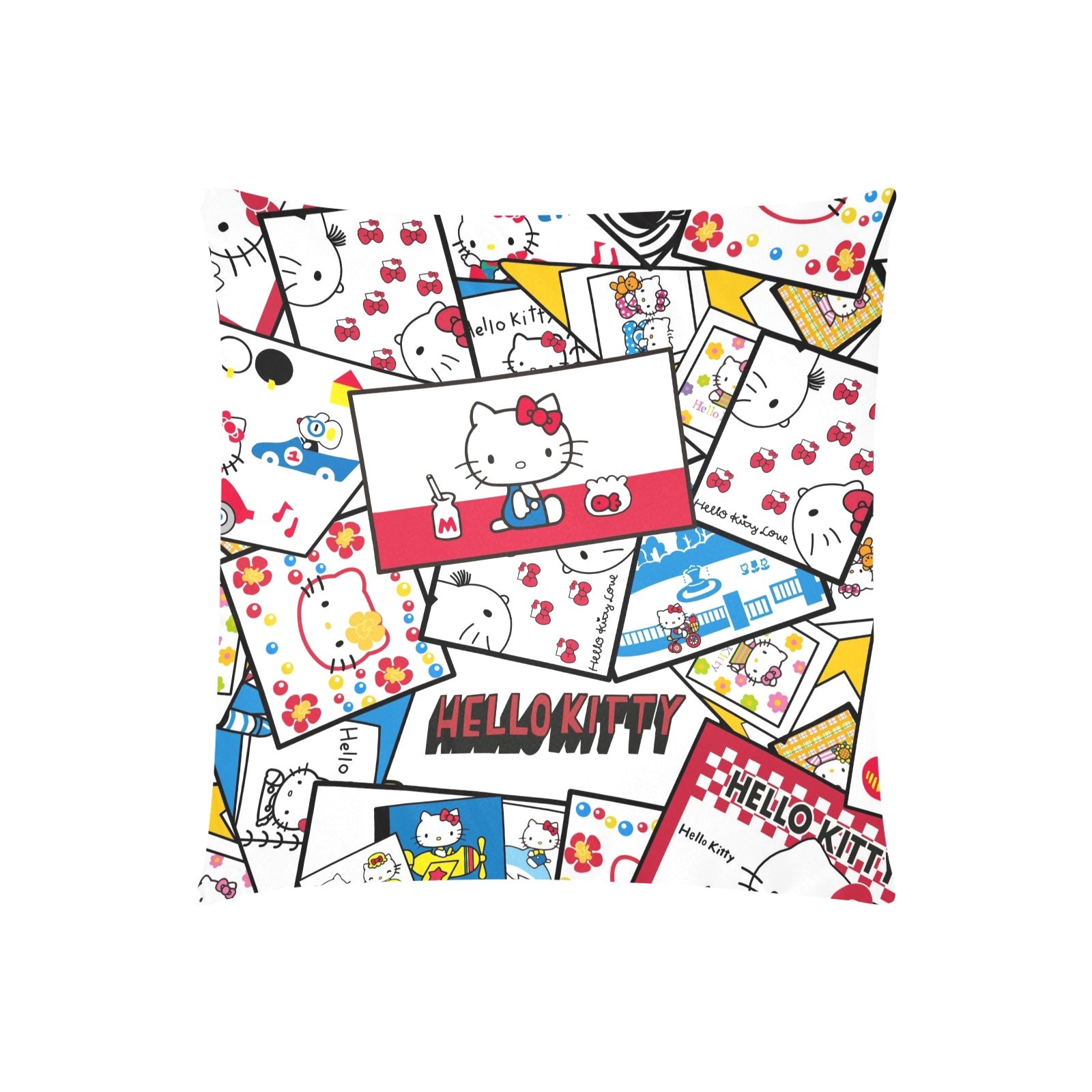 Hello Kitty Zippered Cushion Cover 20"x20" - The Cool Collective AU
