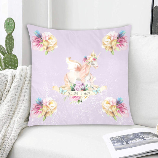 Unicorn Zippered Cushion Cover 20"x20" - The Cool Collective AU