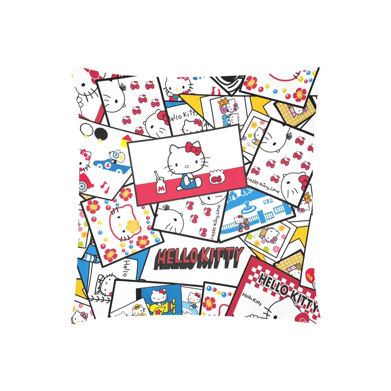 Hello Kitty Zippered Cushion Cover 20"x20" - The Cool Collective AU