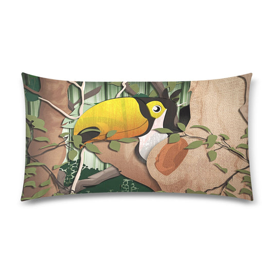 Tuucan Rectangle Pillow Case 20"x36" - The Cool Collective AU
