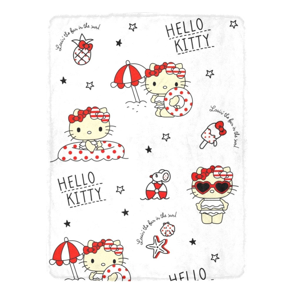 Hello Kitty Ultra-Soft Micro Fleece Blanket - The Cool Collective AU